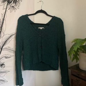 American Eagle Knit Cropped Sweater
